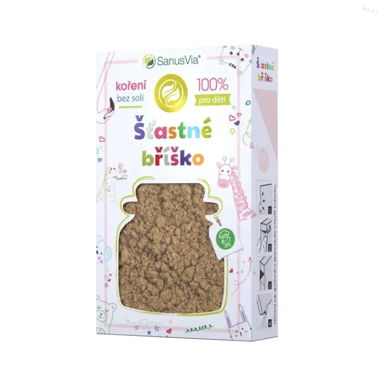 Šťastné bruško, bio bez soli 32g