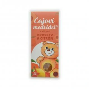 Čajoví medvedíci s príchuťou broskyne a citróna - Lipoo 50g