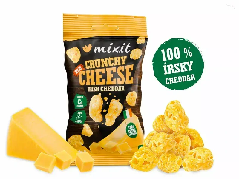 Chrumkavý syr do vrecka - Írsky cheddar 20g