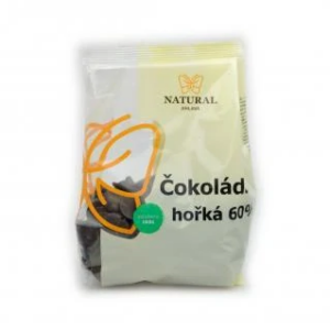 Čokoláda horká 60% - Natural 250g