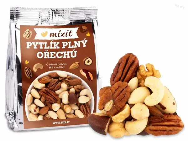 Vrecúško plné orechov 80g