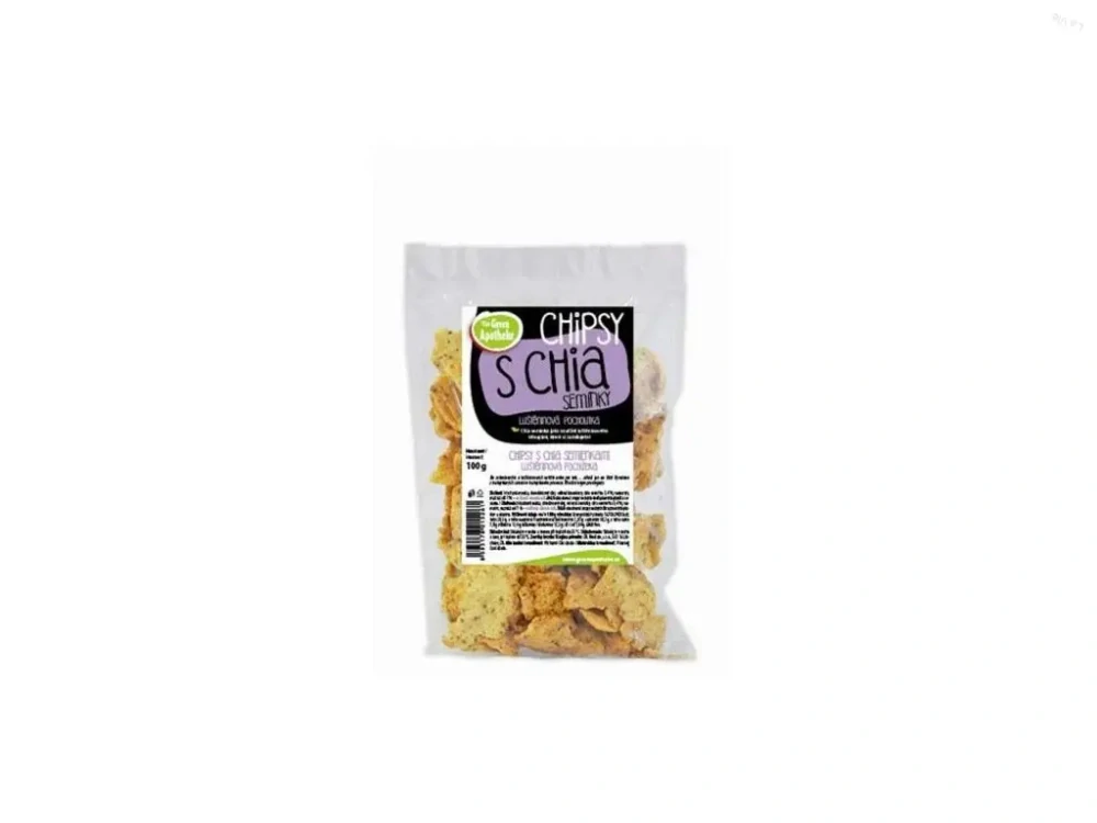 Green Apotheke Chipsy s chia a rozmarínom 100g