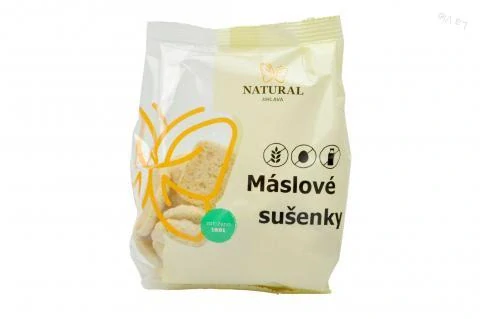 Sušienky maslové bez lepku, vajec, mlieka - Natural 100g