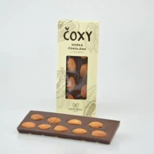 ČOXY - horká čokoláda s mandľami a xylitolom - Natural 50g