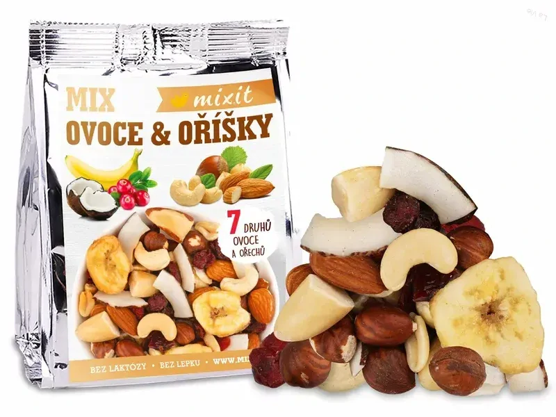 Mix orieškov a ovocia do vrecka