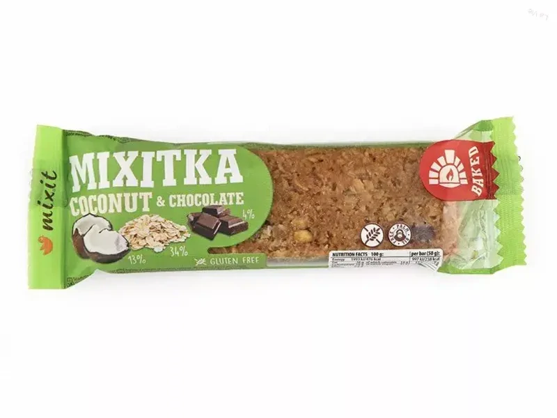 Pečená Mixitka BEZ LEPKU - Kokos + Čokoláda