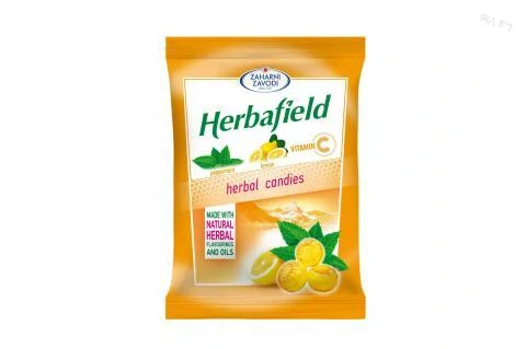 Bylinné cukríky s medom - HERBAFIELD 75g