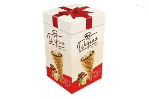 Mini kornútiky LIESKOVÝ ORECH - Wafino 180g