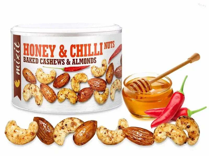 Oriešky z pece - med a chilli 140g