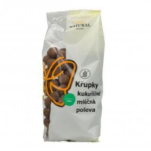 Chrumky kukuričné mliečna poleva bez lepku - Natural 140g