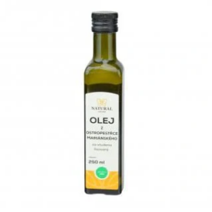 Olej z pestreca mariánskeho za studena lisovaný - Natural 250ml