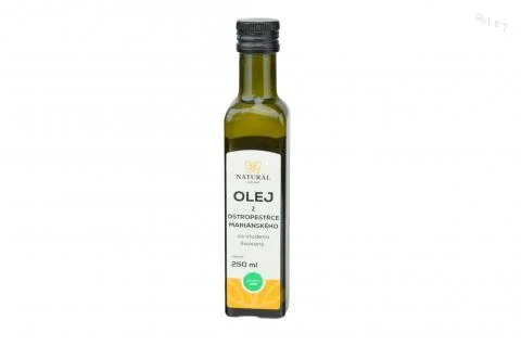 Olej z pestreca mariánskeho za studena lisovaný - Natural 250ml