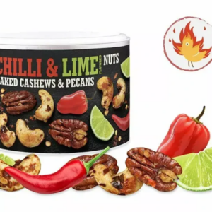 Oriešky z pece - Habanero chilli a limetka