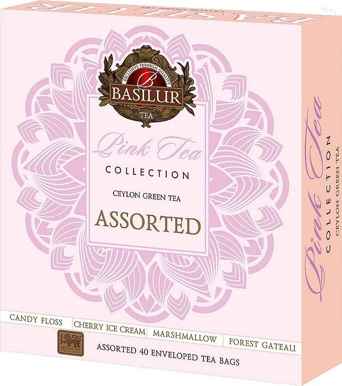BASILUR Gift Pink Tea Assorted 60g