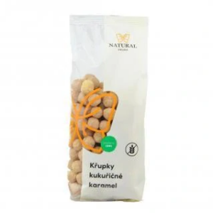Chrumky kukuričné karamel - bez lepku - Natural 140g
