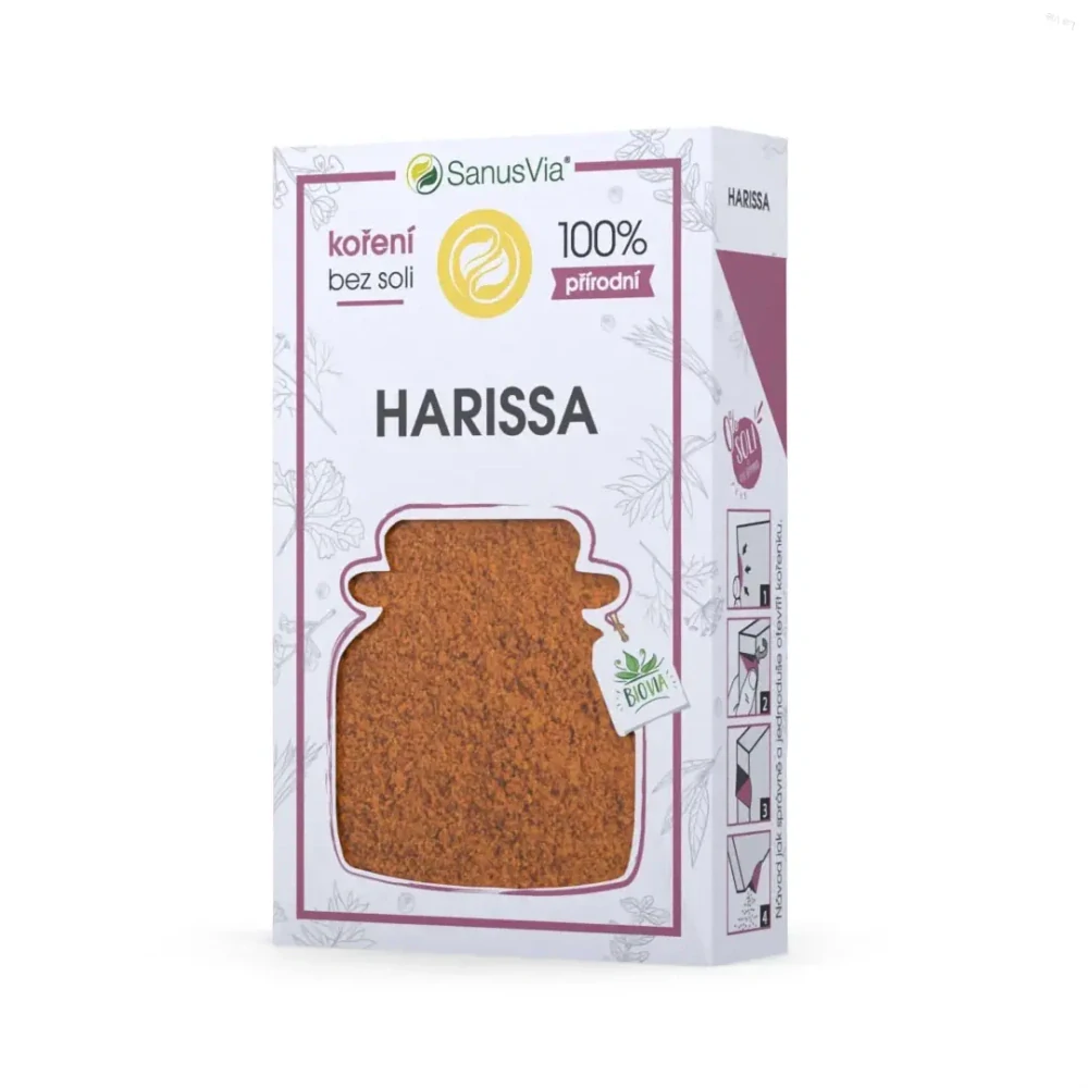 Harissa, bio korenie bez soli 43g