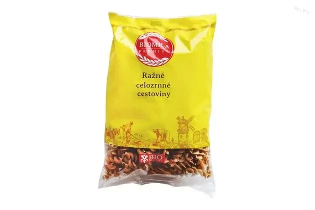 BIOMILA Ražné celozrnné špirály BIO 250 g