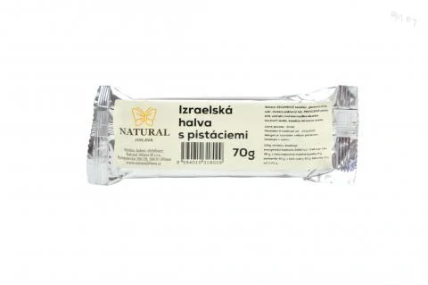 Chalva Izrael s pistáciami - Natural 70g