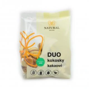 Sušienky DUO kokosky kakaové bez lepku, vajec a mlieka - Natural 150g