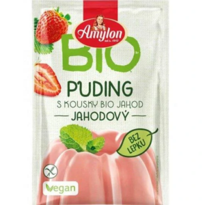 Bio Puding jahodový Amylon 40g