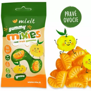 Ovocné Mixies - Yuzu - prírodné želé cukríky 35g