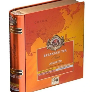 Basilur Asian Breakfast Tea Book Assorted 32 ks