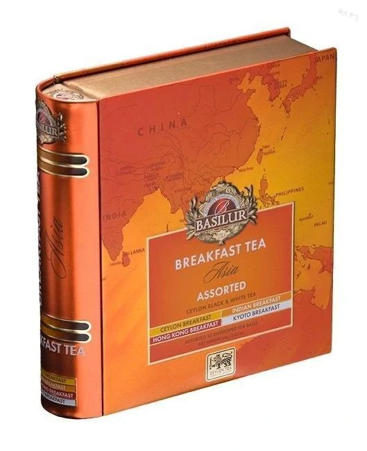 Basilur Asian Breakfast Tea Book Assorted 32 ks
