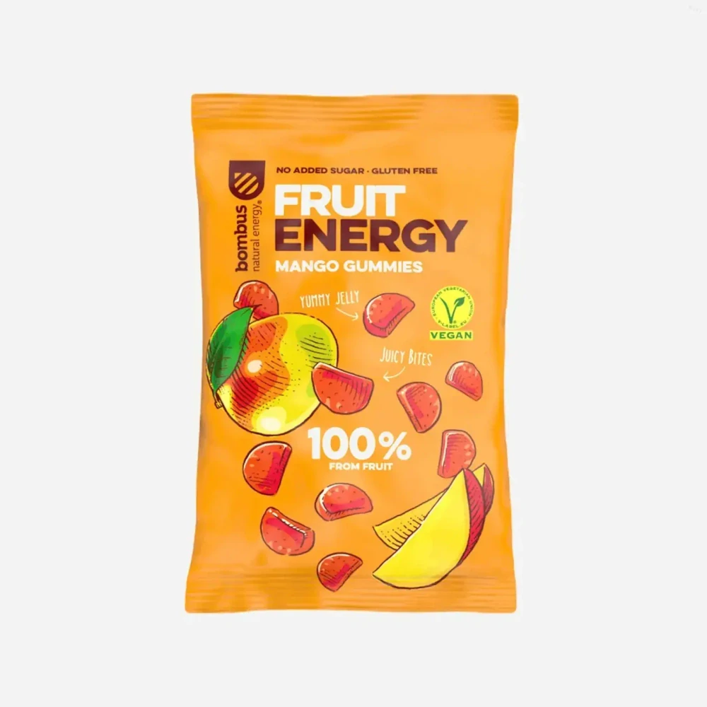 Bombus Cukríky Fruit energy mango, 35 g