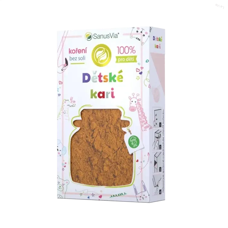 Detské kari, bio bez soli 43g