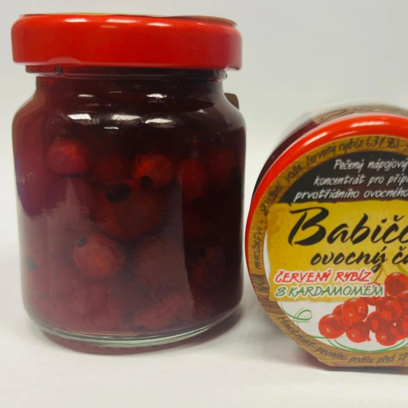 Červené ríbezle s kardamomen 60ml