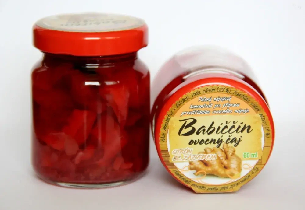 Babičkin ovocný čaj - citrón so zázvorom 60ml