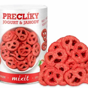 Mixit praclíky – Jogurtová čokoláda s jahodami 250g