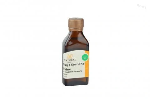 Olej z čiernej rasce za studena lisovaný - Natural 100ml