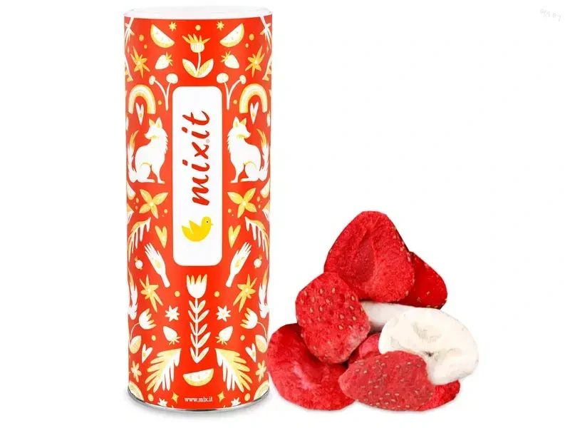 Veľké chrumkavé ovocie - Banán, jahoda...
