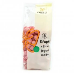 Chrumky ryžové jogurt - malina - Natural 140g