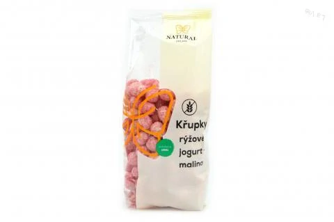 Chrumky ryžové jogurt - malina - Natural 140g