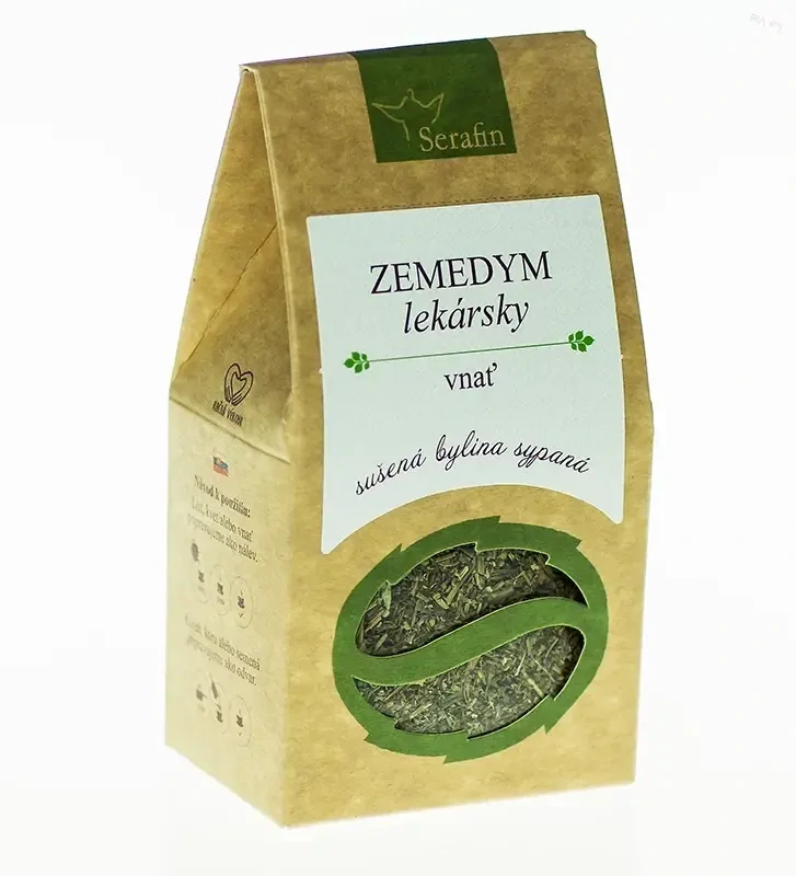Zemedym lekársky vňať