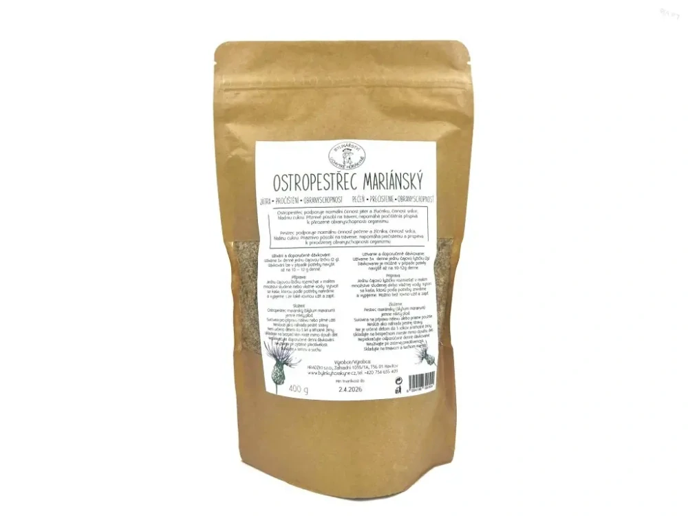 Pestrec mariánsky mletý 400g