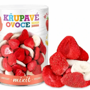 Banán Jahoda - Chrumkavé ovocie 80g