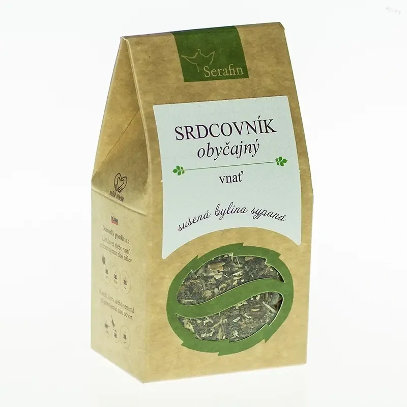 Srdcovník obyčajný vňať