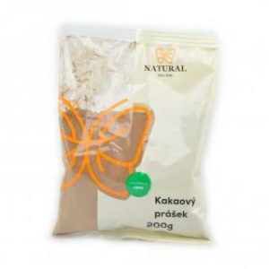 Kakaový prášok nepražený - Natural 200g