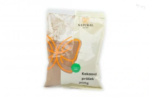 Kakaový prášok nepražený - Natural 200g