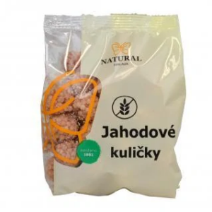 Jahodové guličky bez lepku - Natural 150g
