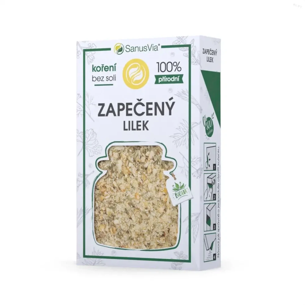 Zapečený baklažán, bio korenie bez soli 46g