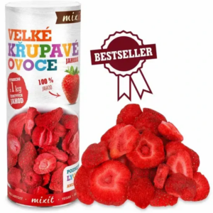 Veľké chrumkavé ovocie - Jahoda 100g