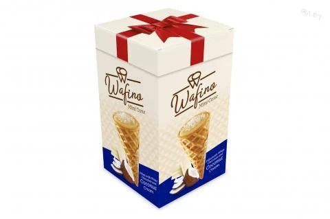 Mini kornútiky KOKOS - Wafino 180g