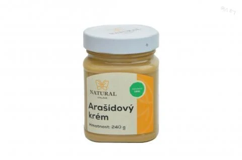 Arašidový krém - Natural 240g