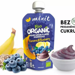 Mixit BIO kapsička - Banán a čučoriedka 110g