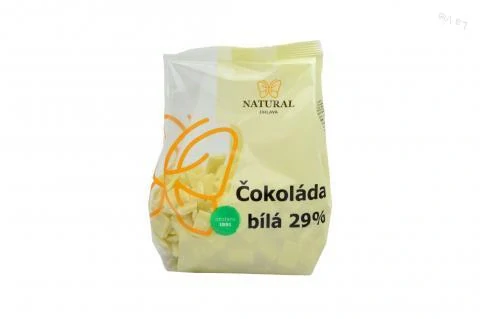 Čokoláda biela 29% - Natural 250g