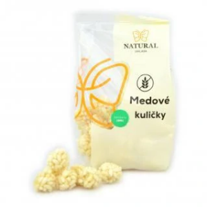 Medové guličky bez lepku - Natural 150g